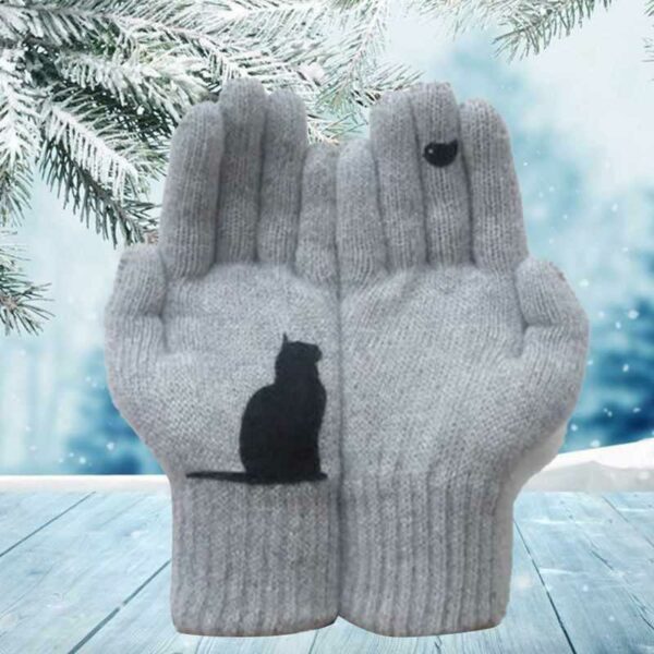 Cat Fan Cotton Gloves-Buy More Save More