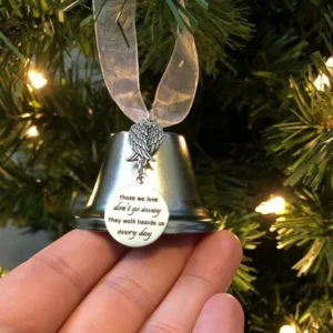 Christmas Ornaments Angel Wings Bell