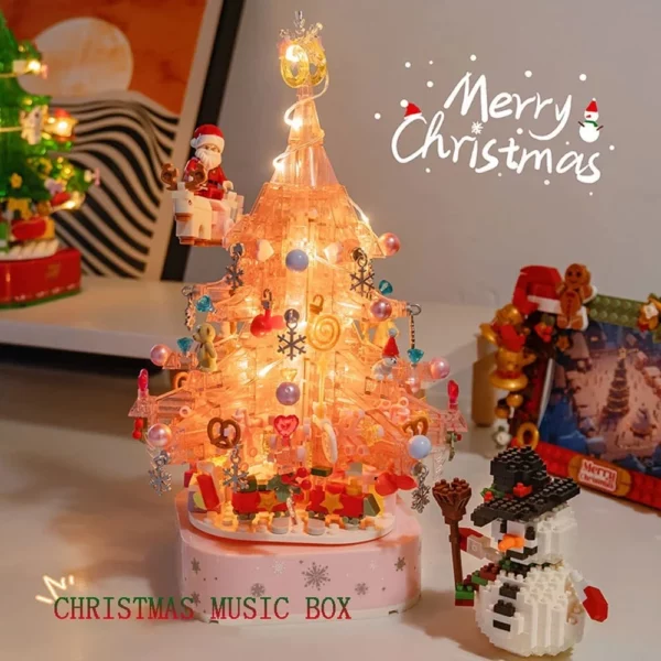 Christmas Tree Music Box Blocks