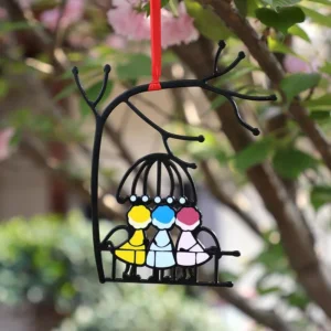 Colorful Art Window Pendant