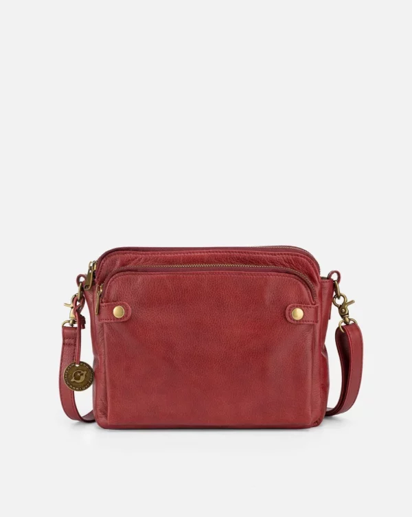 Crossbody Leather Shoulder Bags and Clutches