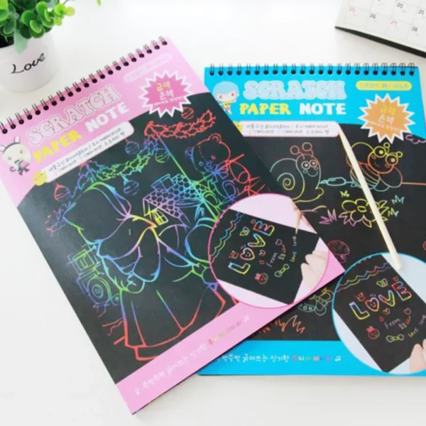 DIY Scratch Drawing Book