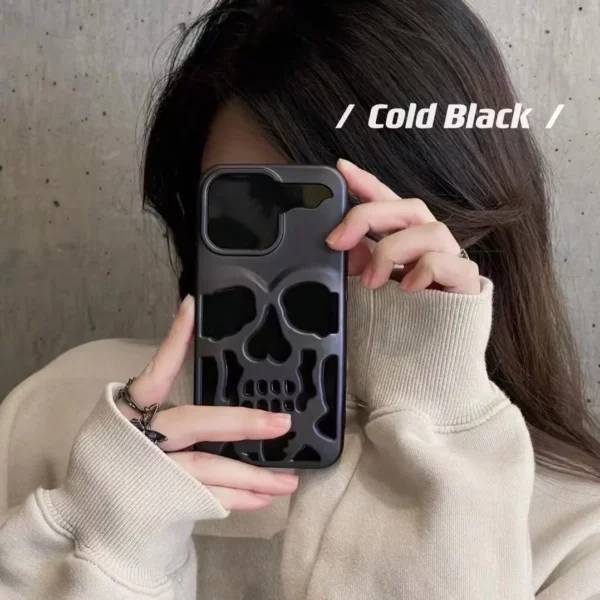 Electroplating Skull iPhone Case