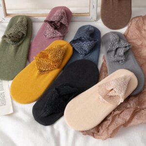 Fashionable Heated Lace Socks (4/8 PAIRS)