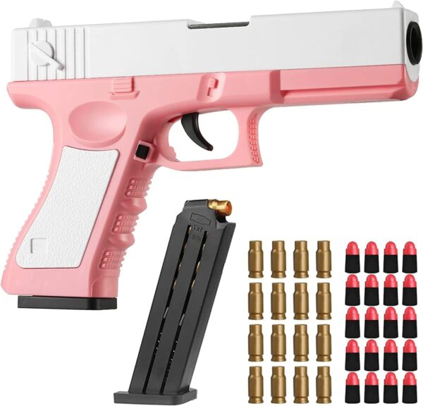 Glock & M1911 Shell Ejection Soft Bullet Toy Gun