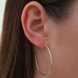 Infinity Hoop Earrings