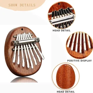 Kalimba 8 Key Exquisite Finger Thumb Piano