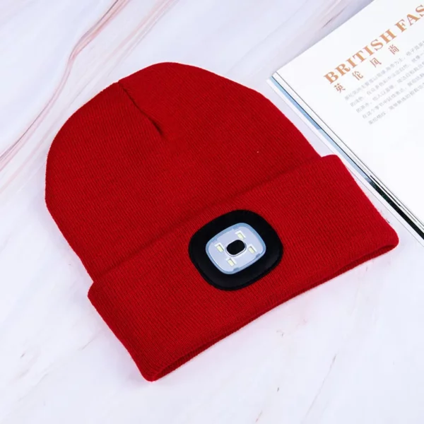 LED Knitted Beanie Hat