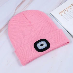 LED Knitted Beanie Hat