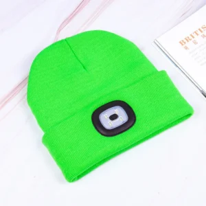 LED Knitted Beanie Hat