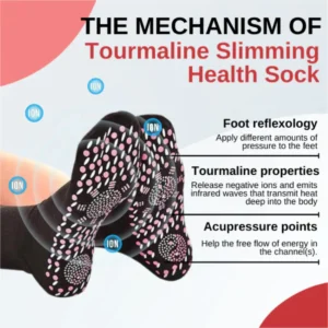 MRIZ™ Tourmaline Health Lymphvity Sock