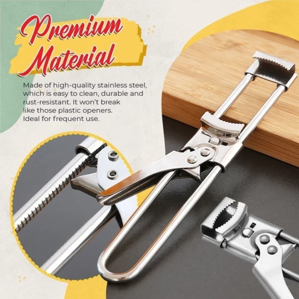 MasterOpener Adjustable Jar & Bottle Opener