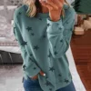 Oversized Long Sleeve Star T-Shirt