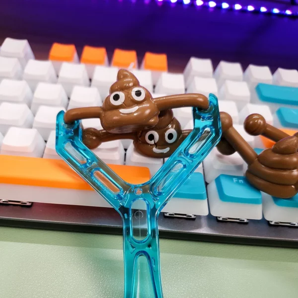 Poop Slingshot Toy