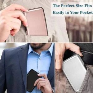 RFID Aluminum Alloy Anti-Theft Wallet