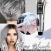 Silver Gray Natural Hair Dye Cream