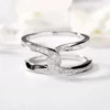 Special Bond Rectangle Interlocking Ring