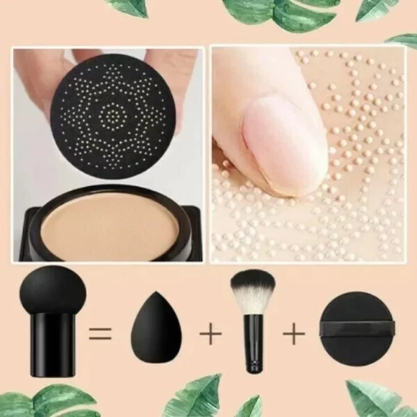 Tri-Color Mushroom Head Air Cushion BB Cream