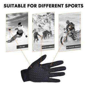 WARM THERMAL GLOVES CYCLING RUNNING DRIVING GLOVES