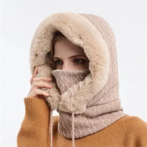 Warm Knitted Windbreaker Hat