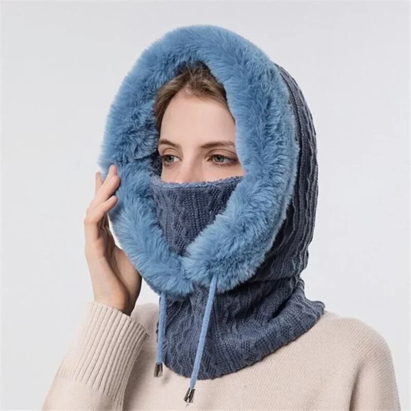 Warm Knitted Windbreaker Hat - Image 8