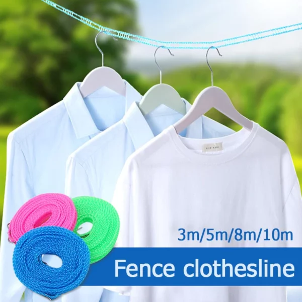 Windproof Non-Slip Clothesline