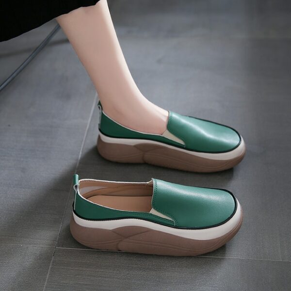 Women Fashion Platform Loafers