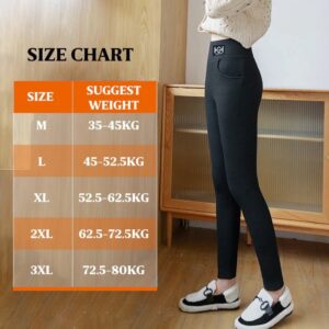 Womens Fashionable Thermal Cashmere Slim Pants