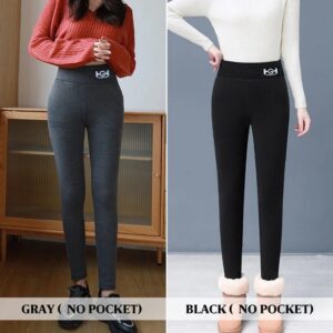 Womens Fashionable Thermal Cashmere Slim Pants