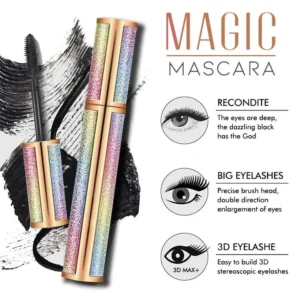 4D Waterproof Silk Fiber Thick Lengthening Mascara