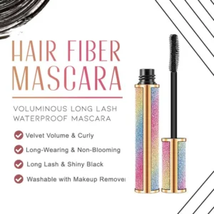 4D Waterproof Silk Fiber Thick Lengthening Mascara