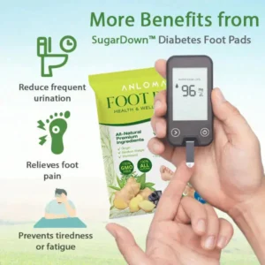 ANLOMARE Blood Sugar Reducing Body Detox Footbed