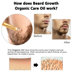 Beard Growth Organic Care Oil