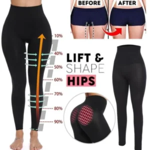 BodyShaper Compression LeatherLegging Pants