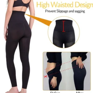 BodyShaper Compression LeatherLegging Pants