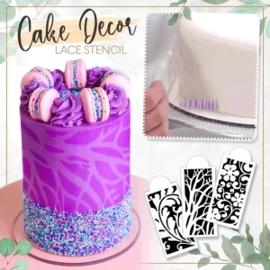 Cake Decorating Lace Stencils Set