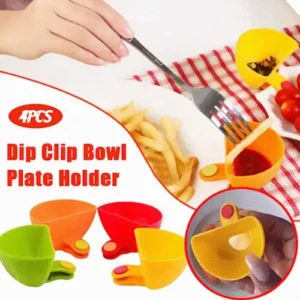 Dip Clip Bowl Plate Holder（4 Pcs/Set）