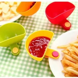 Dip Clip Bowl Plate Holder（4 Pcs/Set）