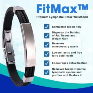 FitMax™ Titanium Lymphatic Detox Wristband