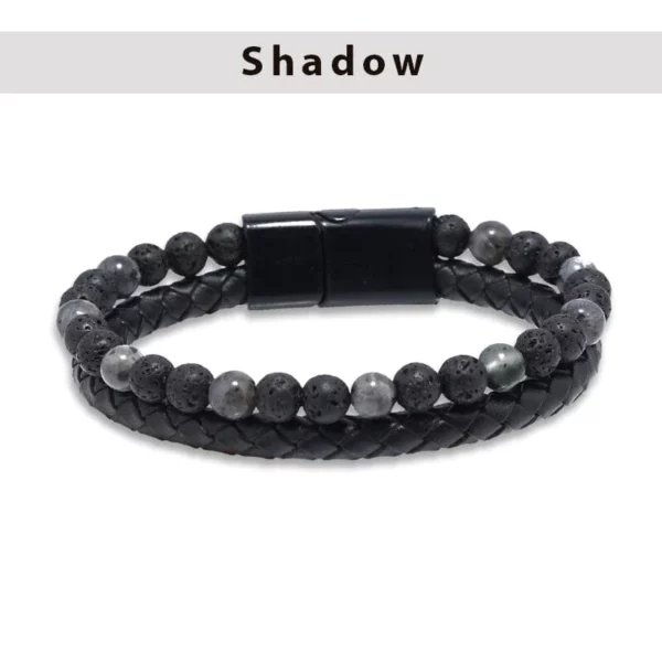 FitPRO Hematite Beaded Bracelet