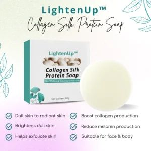 LightenUp™ Collagen Silk Protein Soap