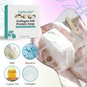 LightenUp™ Collagen Silk Protein Soap