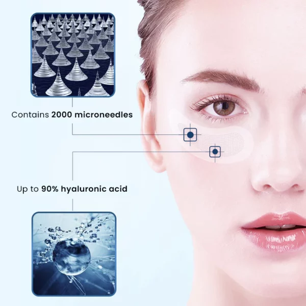 Microneedle Hyaluronic Acid Eye Mask