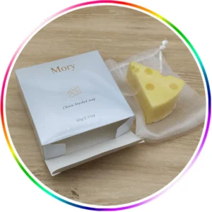 Mory Cheese Brushef Soap Bar