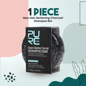 New Hair Darkening Charcoal Shampoo Bar