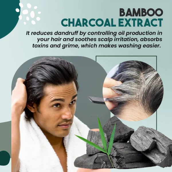 New Hair Darkening Charcoal Shampoo Bar