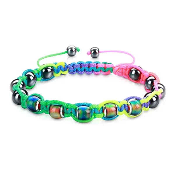 PROVigorvi Thermochromic Bead Lymph Detox Bracelet