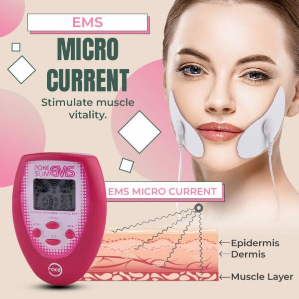 PokeSlim MicroCurrent Acupoints Therapeutic Massager