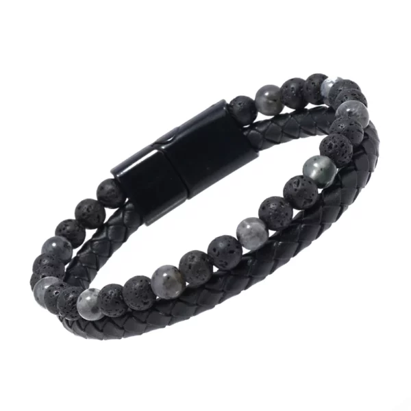 SLIMPro Hematite Lymphvity BeadedBracelet