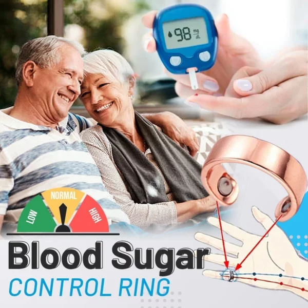 ThornePro™ Blood Glucose Control Magnetic Acupressure Ring